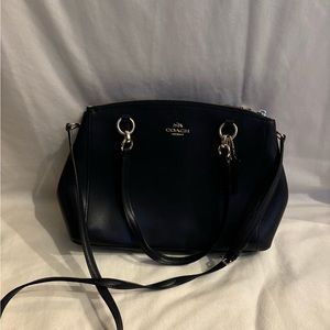 Coach Christie Crossgrain, gently used, leather purse in great condition.